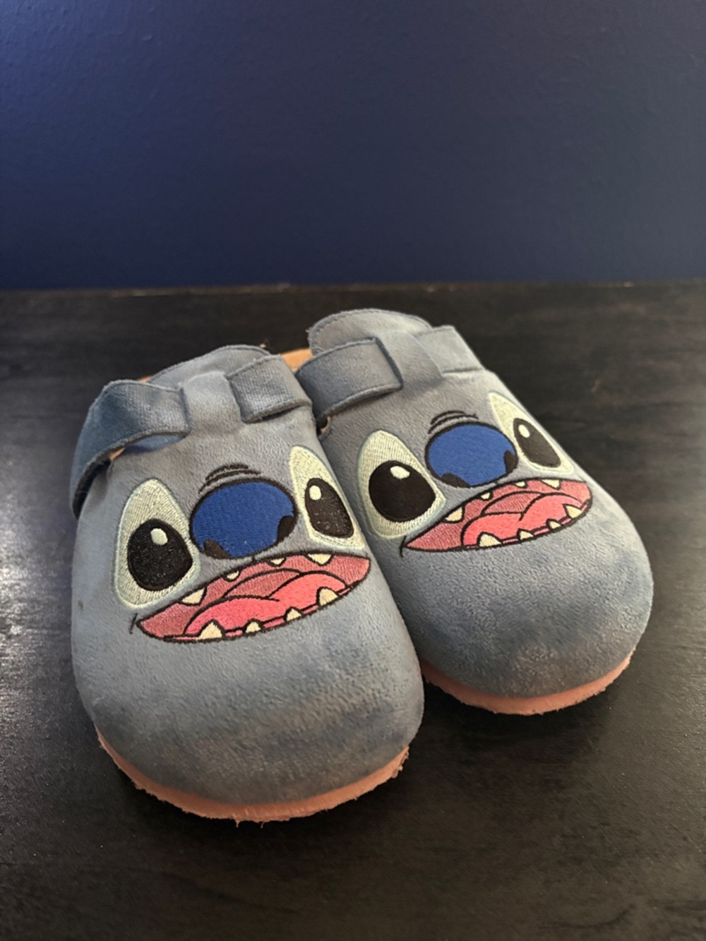 Disney Stitch Suede Mules